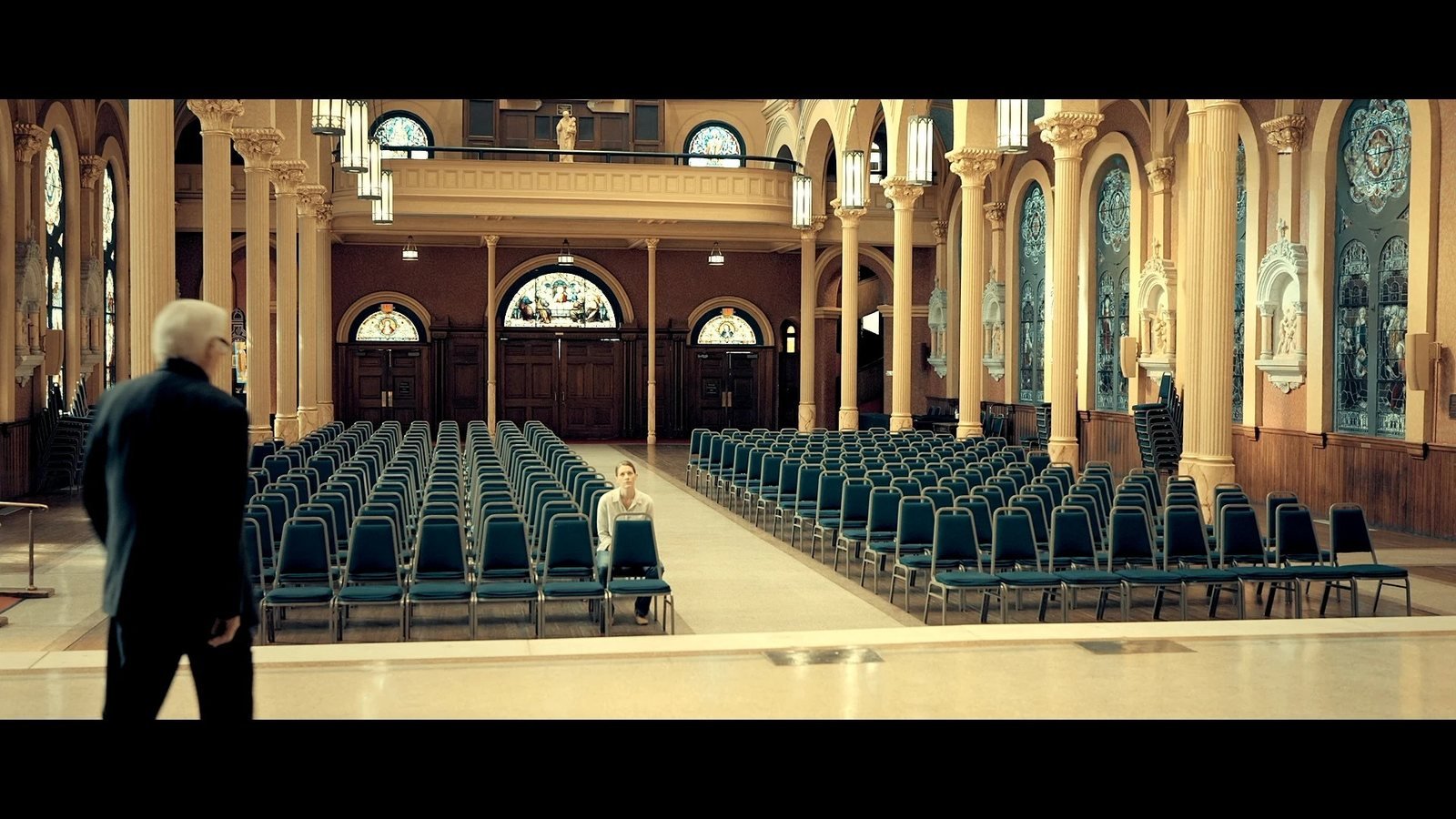 A frame from the Holy Trilogy
